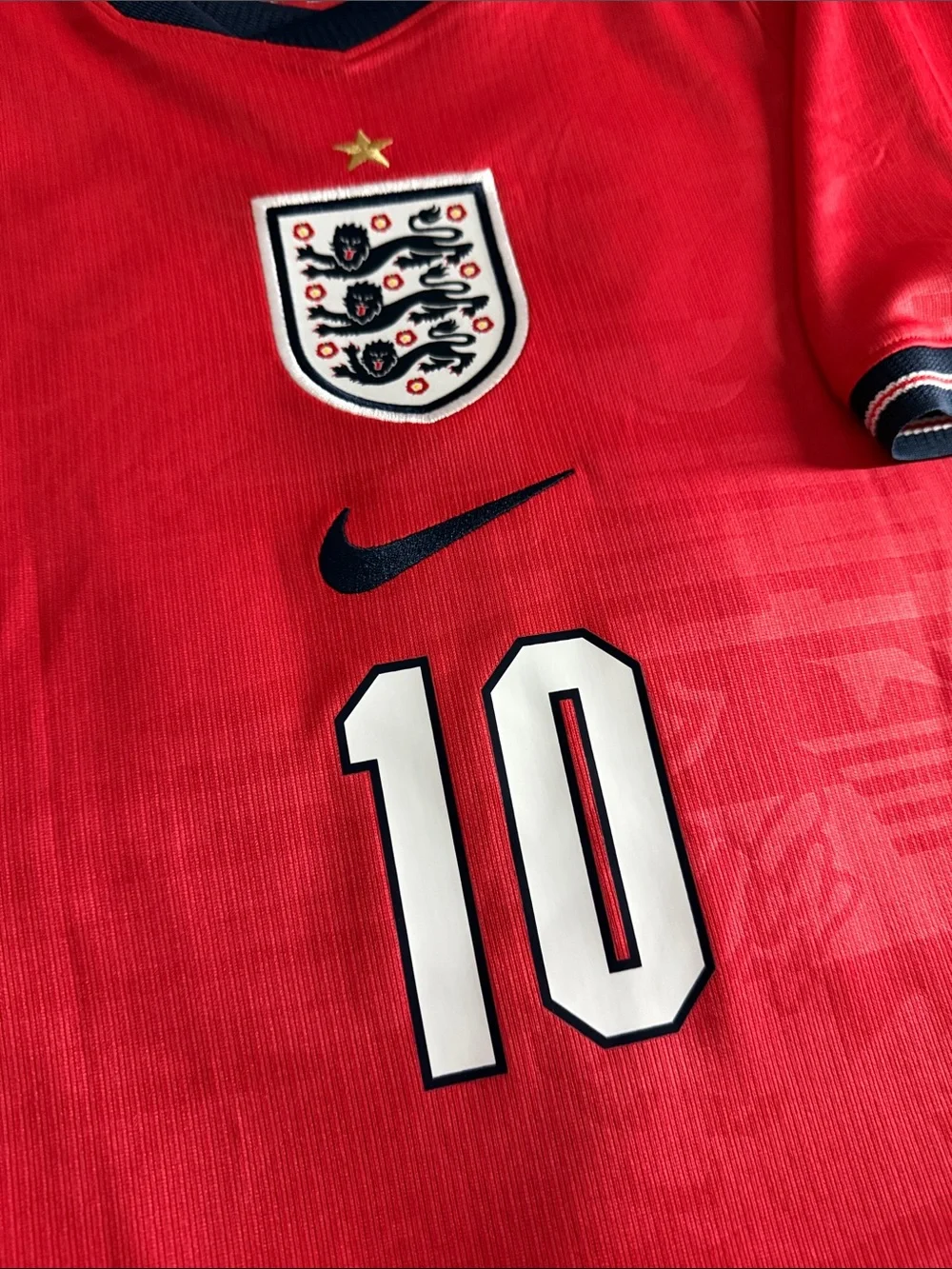 RARE England 🏴󠁧󠁢󠁥󠁮󠁧󠁿 #10 Jude Bellingham 2026 FIFA World Cup Nike Away Jersey